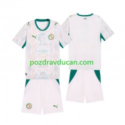 Nogometni Dresovi Senegal Dječji Domaći dres 2026 2027 Kratkih Rukava