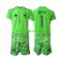 Nogometni Dresovi Španjolska David Raya 1 6th Green color Vratar Dječji World Cup 2026 Kratkih Rukava