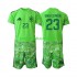Nogometni Dresovi Španjolska Unai Simon 23 6th Green color Vratar Dječji World Cup 2026 Kratkih Rukava