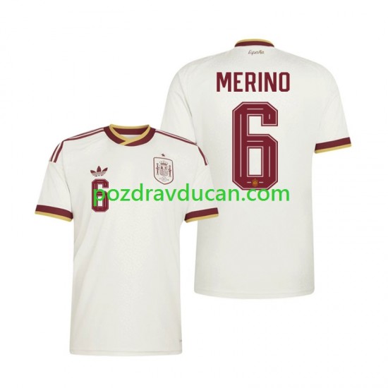 Nogometni Dresovi Španjolska Mikel Merino 6 Muški Gostujući dres World Cup 2026 Kratkih Rukava