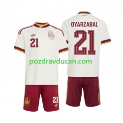 Nogometni Dresovi Španjolska Mikel Oyarzabal 21 Dječji Gostujući dres World Cup 2026 Kratkih Rukava
