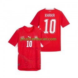 Nogometni Dresovi Švicarska Granit Xhaka 10 Muški Domaći dres World Cup 2026 Kratkih Rukava