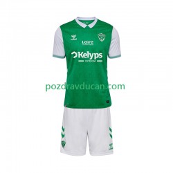 Nogometni Dresovi AS Saint-Etienne Dječji Domaći dres 2025-2026 Kratkih Rukava