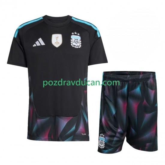 Nogometni Dresovi Argentina Vratar Dječji Domaći dres World Cup 2026 Kratkih Rukava