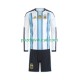 Nogometni Dresovi Argentina Dječji Domaći dres World Cup 2026 Dugi Rukav