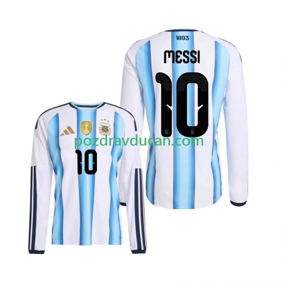 Nogometni Dresovi Argentina Lionel Messi 10 Muški Domaći dres World Cup 2026 Dugi Rukav