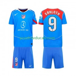 Nogometni Dresovi Atlético Madrid Alexander Sorloth 9 Dječji Treći dres 2025-2026 Kratkih Rukava