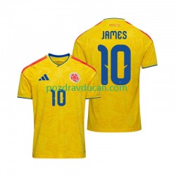 Nogometni Dresovi Kolumbija James Rodriguez 10 Muški Domaći dres World Cup 2026 Kratkih Rukava