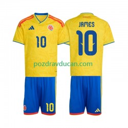 Nogometni Dresovi Kolumbija James Rodriguez 10 Dječji Domaći dres World Cup 2026 Kratkih Rukava