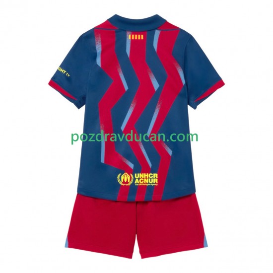 Nogometni Dresovi FC Barcelona Dječji Četvrti dres 2025-2026 Kratkih Rukava