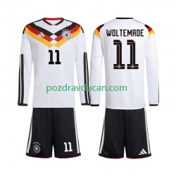 Nogometni Dresovi Njemačka Woltemade 11 Dječji Domaći dres World Cup 2026 Dugi Rukav