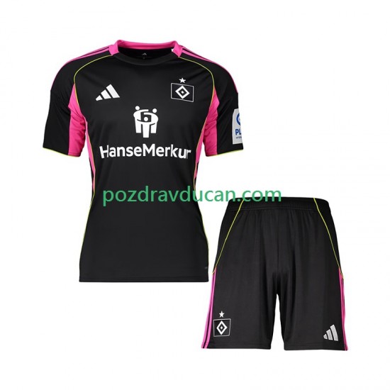 Nogometni Dresovi Hamburger SV Dječji Treći dres 2025-2026 Kratkih Rukava