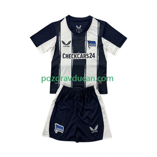 Nogometni Dresovi Hertha BSC Dječji Domaći dres 2025-2026 Kratkih Rukava