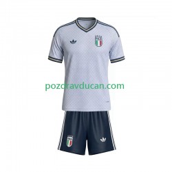 Nogometni Dresovi Italija Dječji Gostujući dres 2026 Kratkih Rukava