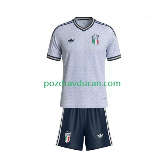 Nogometni Dresovi Italija Dječji Gostujući dres 2026 Kratkih Rukava