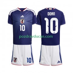 Nogometni Dresovi Japan Ritsu Doan 10 Dječji Domaći dres World Cup 2026 Kratkih Rukava