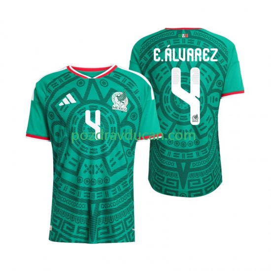 Nogometni Dresovi Meksiko Edson Alvarez 4 Muški Domaći dres World Cup 2026 Kratkih Rukava