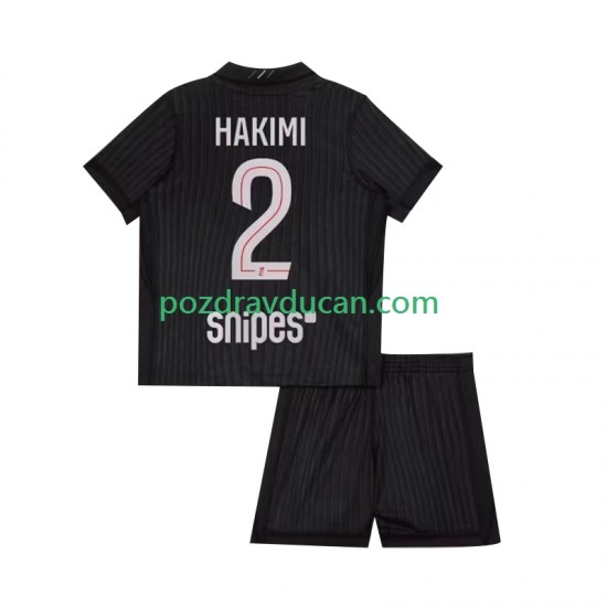 Nogometni Dresovi Paris Saint-Germain Achraf Hakimi 2 Dječji Četvrti dres 2025-2026 Kratkih Rukava