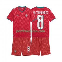 Nogometni Dresovi Portugal Bruno Fernandes 8 Dječji Domaći dres World Cup 2026 Kratkih Rukava