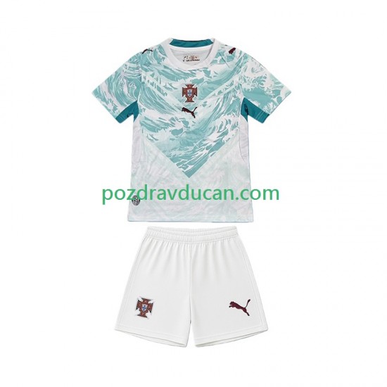 Nogometni Dresovi Portugal Dječji Gostujući dres World Cup 2026 Kratkih Rukava
