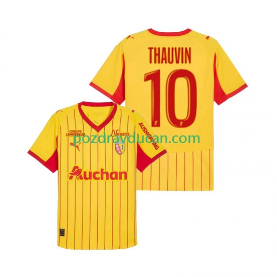 Nogometni Dresovi RC Lens Florian Thauvin 10 Muški Domaći dres 2025-2026 Kratkih Rukava