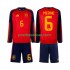 Nogometni Dresovi Španjolska Mikel Merino 6 Dječji Domaći dres World Cup 2026 Dugi Rukav