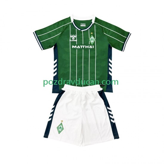 Nogometni Dresovi Werder Bremen Dječji Domaći dres 2025-2026 Kratkih Rukava