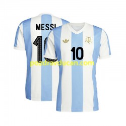 Nogometni Dresovi Argentina Lionel Messi 10 50 Anniversary Muški Domaći dres Kratkih Rukava