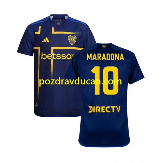 Nogometni Dresovi Boca Juniors MARADONA 10 Muški Treći dres 2024-2025 Kratkih Rukava