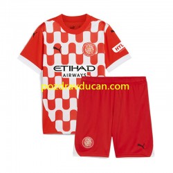 Nogometni Dresovi Girona Dječji Domaći dres 2024-2025 Kratkih Rukava