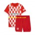Nogometni Dresovi Girona Dječji Domaći dres 2024-2025 Kratkih Rukava
