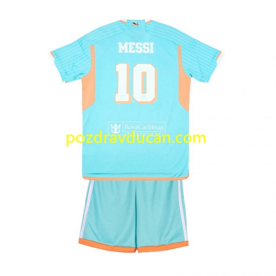 Nogometni Dresovi Inter Miami Lionel Messi 10 Dječji Treći dres 2024-2025 Kratkih Rukava