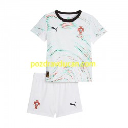 Nogometni Dresovi Portugal Dječji Gostujući dres 2025 Kratkih Rukava