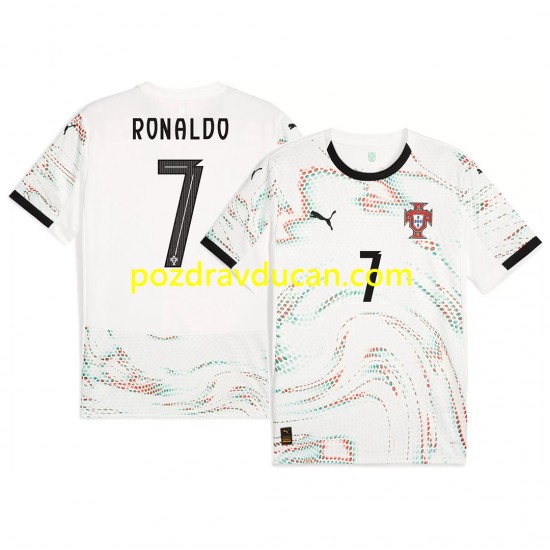 Nogometni Dresovi Portugal RONALDO 7 Muški Gostujući dres 2025 Kratkih Rukava