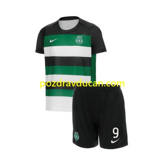 Nogometni Dresovi Sporting CP Gyokeres 9 Dječji Domaći dres 2024-2025 Kratkih Rukava