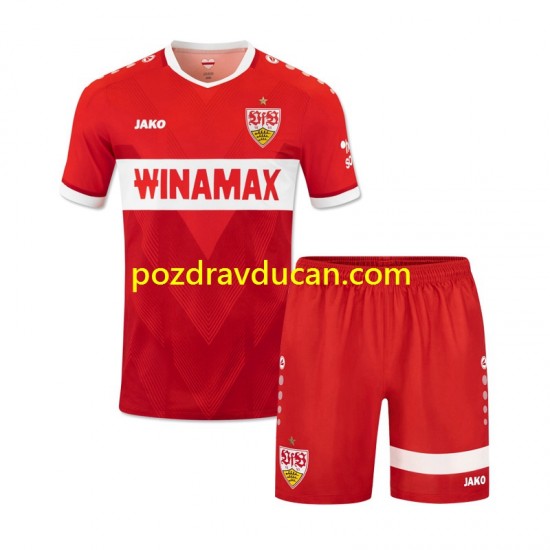 Nogometni Dresovi VfB Stuttgart Dječji Gostujući dres 2024-2025 Kratkih Rukava