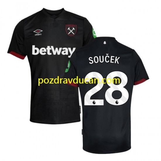 Nogometni Dresovi West Ham United SOUCEK 28 Muški Gostujući dres 2024-2025 Kratkih Rukava