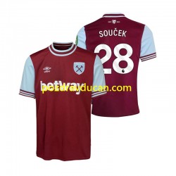 Nogometni Dresovi West Ham United SOUCEK 28 Muški Domaći dres 2024-2025 Kratkih Rukava