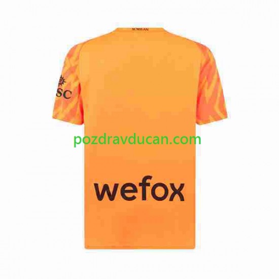 Nogometni Dresovi AC Milan Vratar Muški Gostujući dres 2023-2024 Kratkih Rukava