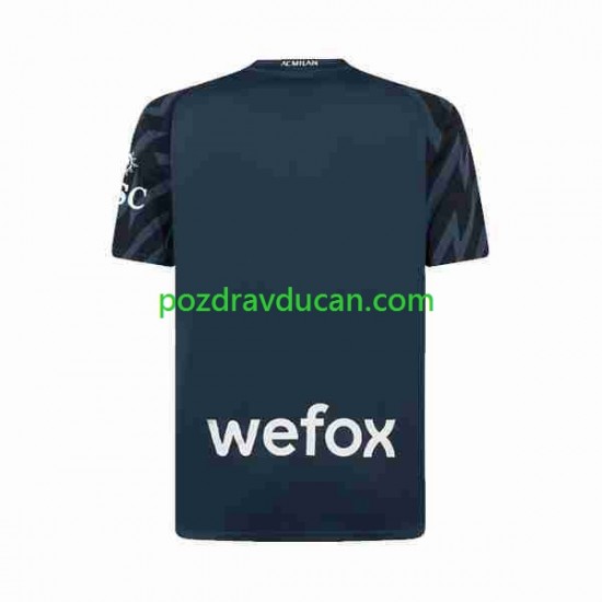 Nogometni Dresovi AC Milan Vratar Muški Treći dres 2023-2024 Kratkih Rukava