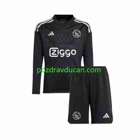 Nogometni Dresovi AFC Ajax Vratar Dječji Treći dres 2023-2024 Dugi Rukav