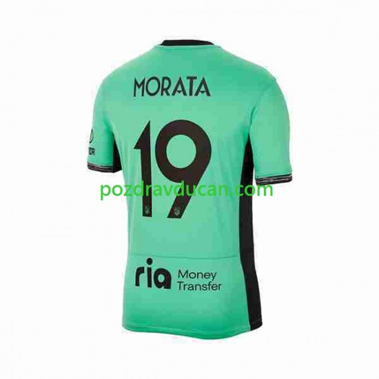 Nogometni Dresovi Atlético Madrid 2 Alvaro Morata 19 Muški Treći dres 2023-2024 Kratkih Rukava