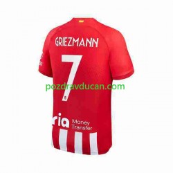 Nogometni Dresovi Atlético Madrid 2 Antoine Griezmann 7 Muški Domaći dres 2023-2024 Kratkih Rukava