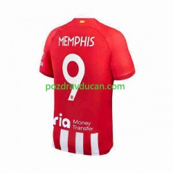 Nogometni Dresovi Atlético Madrid 2 Memphis Depay 9 Muški Domaći dres 2023-2024 Kratkih Rukava