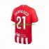 Nogometni Dresovi Atlético Madrid 2 Yannick Carrasco 21 Muški Domaći dres 2023-2024 Kratkih Rukava
