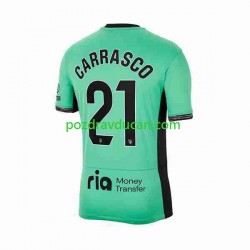 Nogometni Dresovi Atlético Madrid 2 Yannick Carrasco 21 Muški Treći dres 2023-2024 Kratkih Rukava