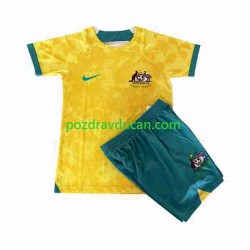 Nogometni Dresovi Australija Dječji Domaći dres 2022 Kratkih Rukava