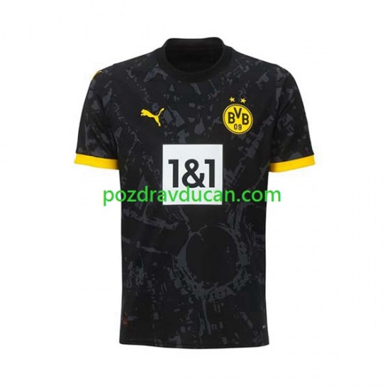 Nogometni Dresovi Borussia Dortmund Muški Gostujući dres 2023-2024 Kratkih Rukava