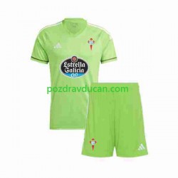 Nogometni Dresovi Celta de Vigo Vratar Dječji Domaći dres 2023-2024 Kratkih Rukava