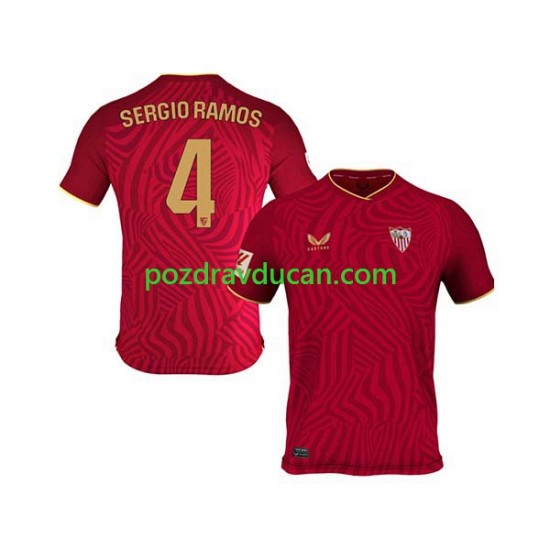 Nogometni Dresovi Sevilla FC Sergio Ramos 4 Muški Gostujući dres 2023-2024 Kratkih Rukava